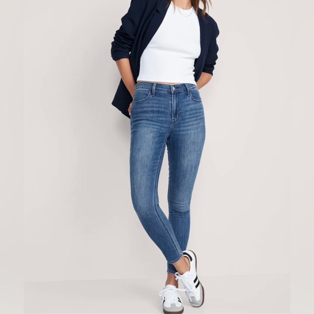 Old Navy High Rise Super Skinny Jean Size 12 Tall
